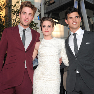 Robert Pattinson, Kristen Stewart, Taylor Lautner Robert Pattinson, Kristen Stewart, Taylor Lautner